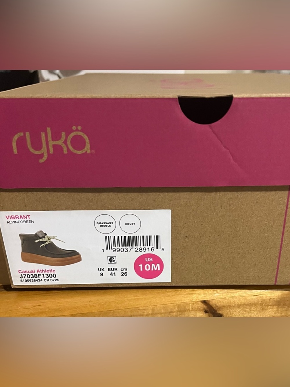 Ryka Vibrant Alpine Green Casual Athletic Shoes - Women's 10M